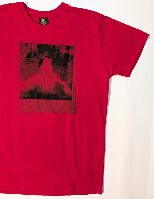 חולצת ארי אוברסייז אדומה